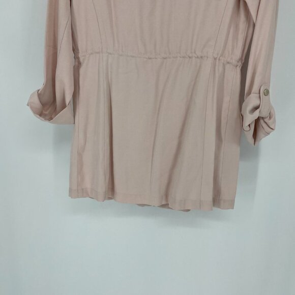 Kismet Pastel Pink Utility rayon soft Jacket xs - Picture 14 of 16